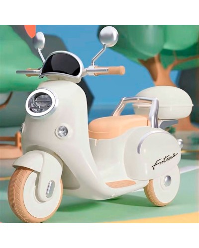 Uşaq elektrik motosikli HM3388, yaşıl, 3-6 yaş