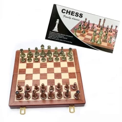 Шахматы WS0529, дерево/металл, 30x30 см Шахматы WS0529, дерево/металл, 30x30 см
