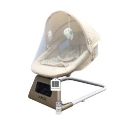 Кресло-качалка Cool Baby VL-KIDS-166, бежевая