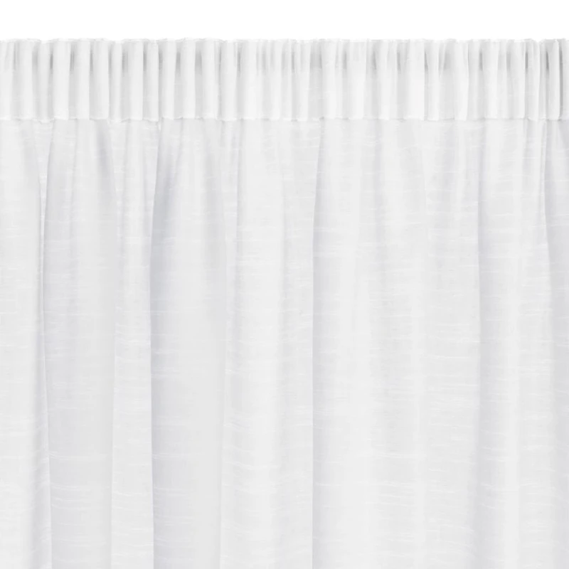 Штора JYSK Abraur 1x140x300 см, белый Штора JYSK Abraur 1x140x300 см, белый