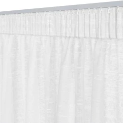 Штора JYSK Abraur 1x140x300 см, белый Штора JYSK Abraur 1x140x300 см, белый