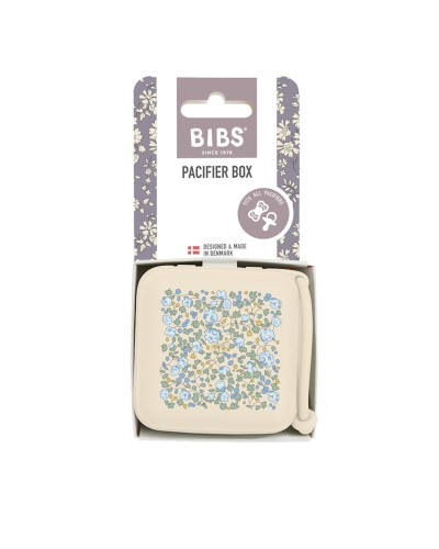 Əmziklər üçün qutu BIBS Liberty Eloise Ivory, polipropilen/silikon