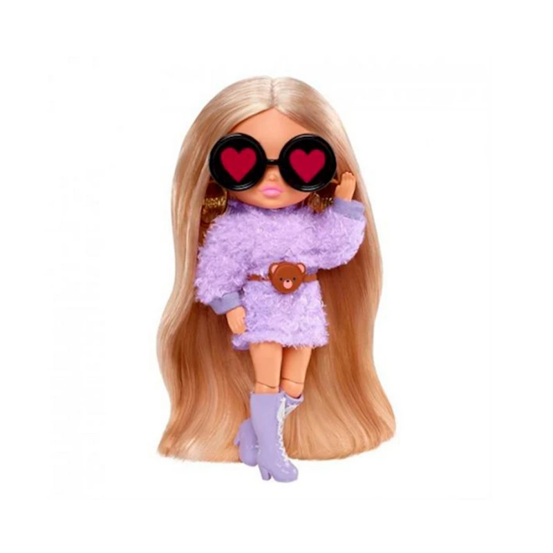 Мини-кукла Barbie Кукла Barbie Extra Minis 14 см, 3+ лет Мини-кукла Barbie Кукла Barbie Extra Minis 14 см, 3+ лет