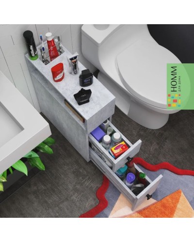 Hamam üçün şkaf 3563_M3GerdaBathBet, 50х19х70 sm