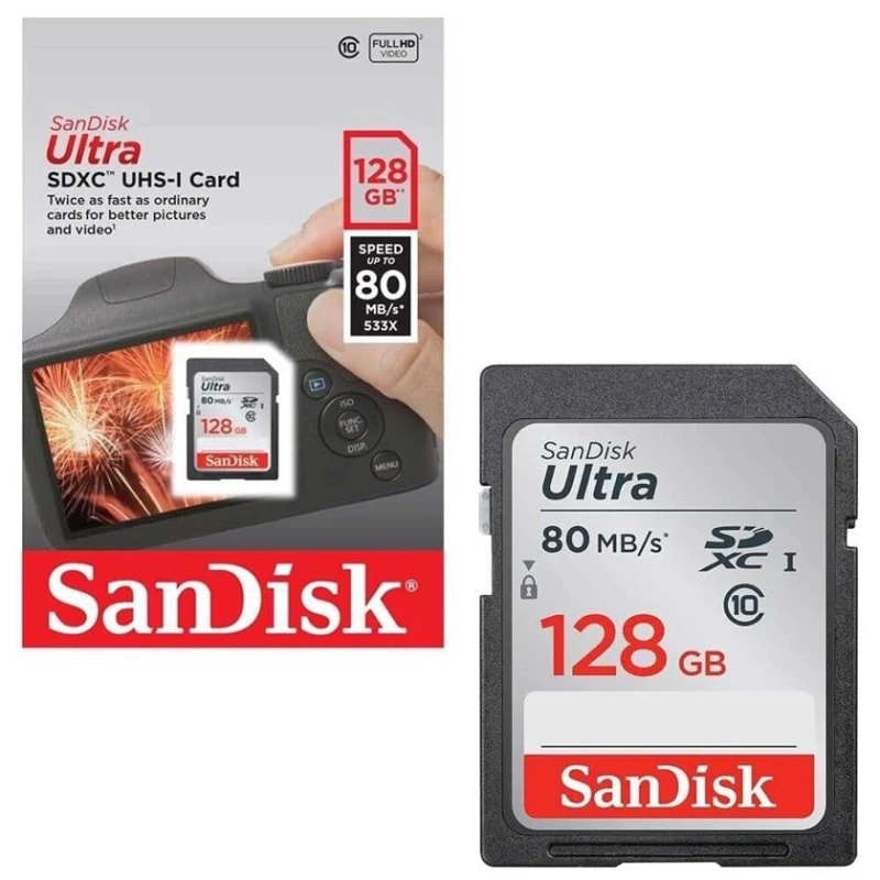 Карта памяти Sandisk Ultra SDXC UHS-I 128GB Карта памяти Sandisk Ultra SDXC UHS-I 128GB