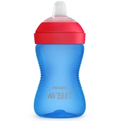 Поильник Philips AVENT, с носиком 300 мл, 9+ месяцев, Синий/Красный Поильник Philips AVENT, с носиком 300 мл, 9+ месяцев, Синий/Красный