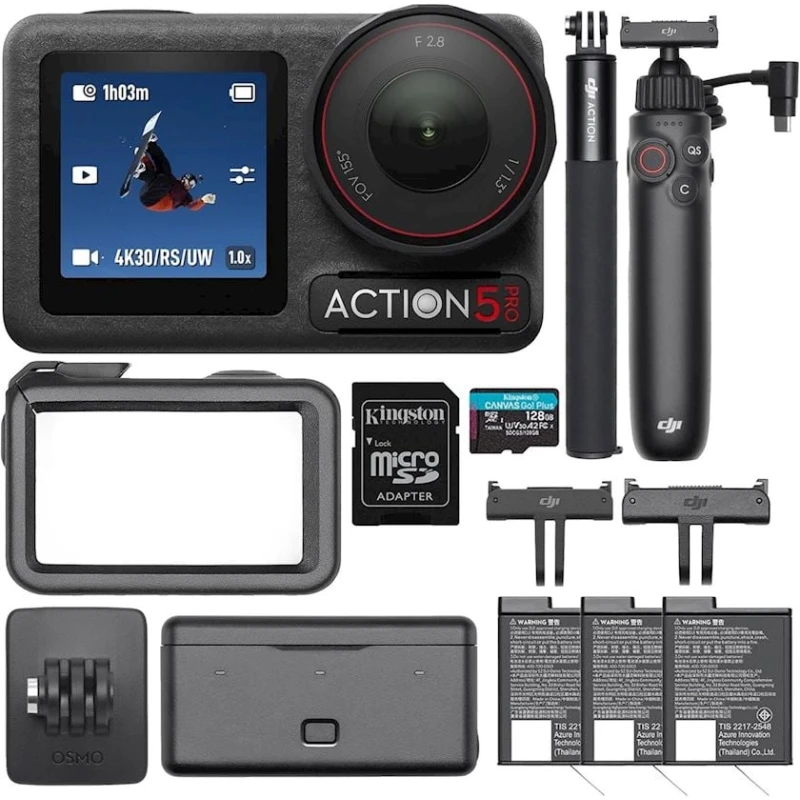 Экшн-камера DJI Osmo Action 5 Pro Adventure Combo Экшн-камера DJI Osmo Action 5 Pro Adventure Combo