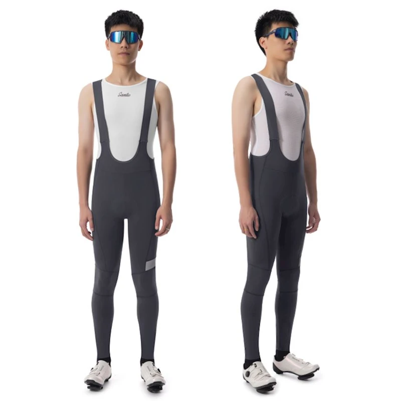 Велоштаны мужские Santic WM3C04157G, серый, полиэстер/спандекс, размер L Велоштаны мужские Santic WM3C04157G, серый, полиэстер/спандекс, размер L