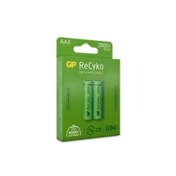 Batareya GP ReCyko 2600mah AA, 2 əd