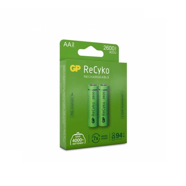 Batareya GP ReCyko 2600mah AA, 2 əd Batareya GP ReCyko 2600mah AA, 2 əd