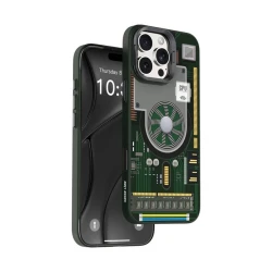 Чехол Green Lion Techguard Case With MagSafe для Apple iPhone 16 Pro Max Green (GNTEMG16PMGN)