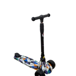 Детский самокат JW 818-1_romb, разноцветный