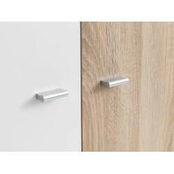 Шкаф Belle, 80x190 см, дуб/белый Шкаф Belle, 80x190 см, дуб/белый