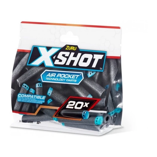 Набор дротиков для бластера Zuru X-Shot Excel, 20 шт