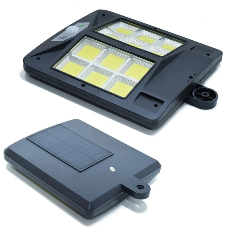 Уличный светодиодный светильник с датчиком освещения и движения, черный, 12х18 см Уличный светодиодный светильник с датчиком освещения и движения, черный, 12х18 см