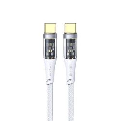 Кабель USAMS SJ574 USB Type-C to USB Type-C Blanco