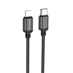 USB kabel Borofone BX87 USB Type-C to Lightning PD 20W 1 m Black