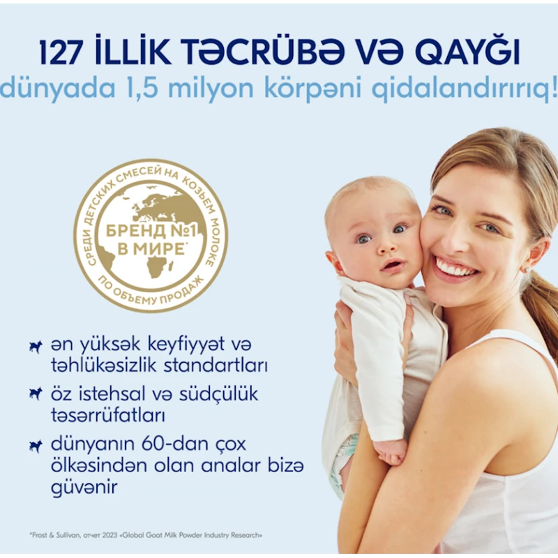 Südlü buğda sıyıq Kabrita armud, alma və şaftalı ilə, 5+ ay, 180 g