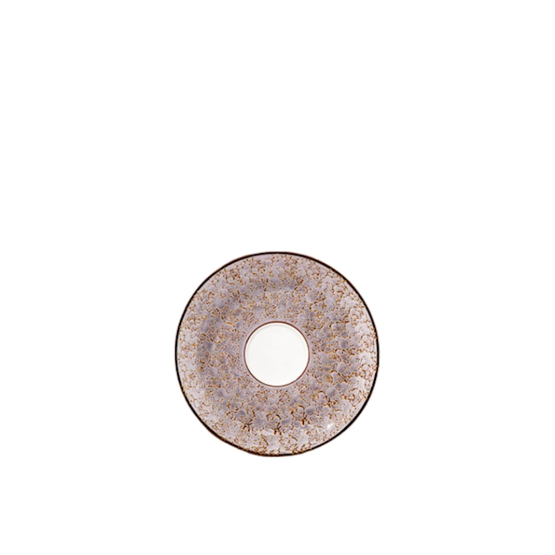 Блюдце Wilmax Splash Lavander WL-667733/B, круглое, 11 см, фарфор, фиолетовое