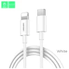 Кабель USB Denmen D10L Type-C to Lightning White