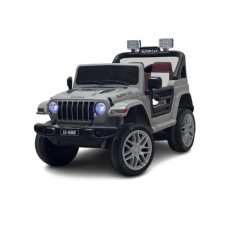Uşaq elektrik avtomobili Yuanxing Jeep Supercar LT-598, boz, 3+ yaş