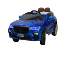Электромобиль детский BMW X8-MRK102 синий