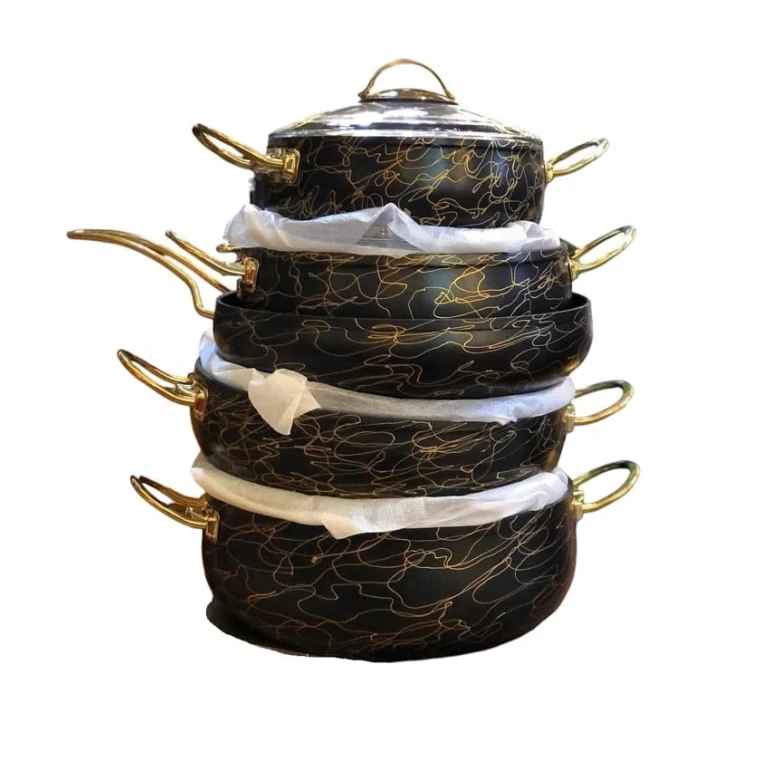 Набор кастрюль sweet-maxi 20/03, черный, 9 предметов Набор кастрюль sweet-maxi 20/03, черный, 9 предметов