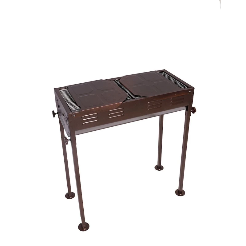 Мангал Grillmate CA-03B, 118x30.5x70 см, коричневый Мангал Grillmate CA-03B, 118x30.5x70 см, коричневый
