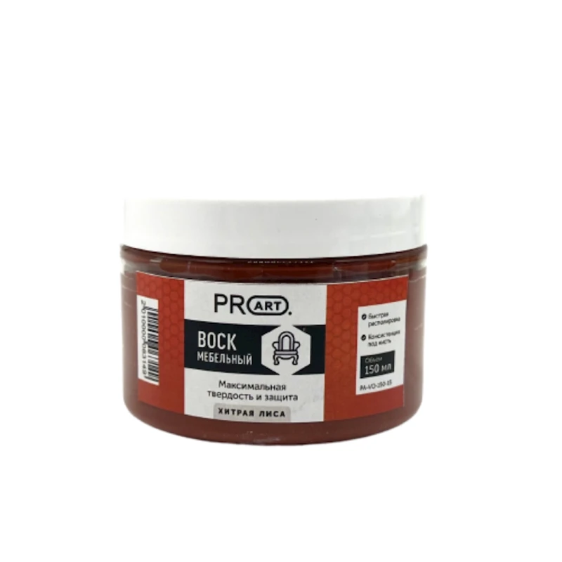 Воск мебельный ProArt, хитрая лиса, 150 мл Воск мебельный ProArt, хитрая лиса, 150 мл