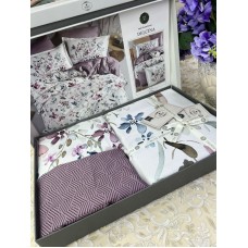 Yataq dəsti TB-GE-0006141, avro, mələfə 200x220, yorğan üzü 240x260, 4 ədəd yastıq üzləri 50x70 və 70x70