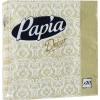 Салфетки бумажные Papia Decor 20 штук, разные цвета
