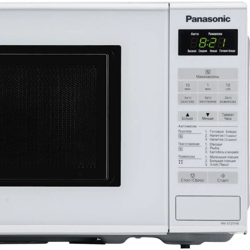 Микроволновая печь Panasonic NN-ST251WZPE. Микроволновая печь Panasonic NN-ST251WZPE.