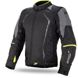 Kişilər üçün gödəkçə Seventy Degrees SD-JR47 Winter, Black/Fluor Yellow, ölçü XL