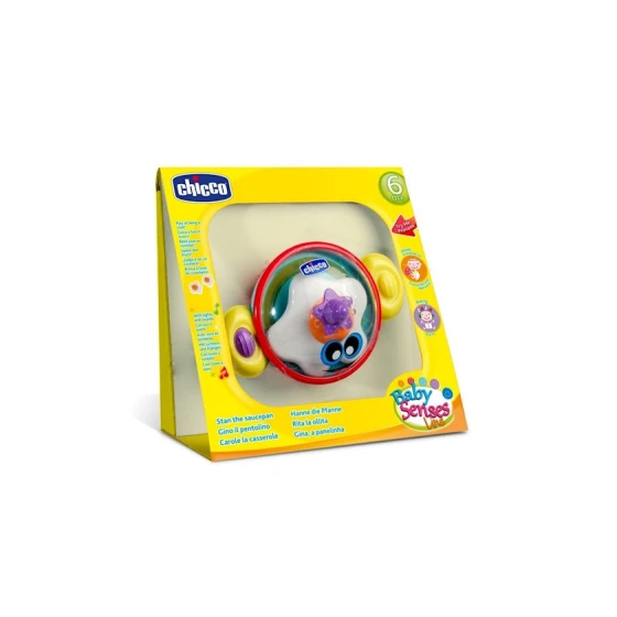 Музыкальная игрушка Chicco «Кастрюлька», 17x9x10 см, 6 месяцев +