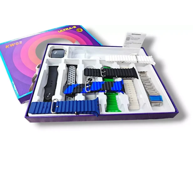 Smart saat Smart Watch KW02 Ultra Gold