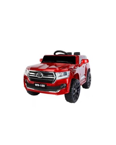 Uşaq elektrik avtomobili Toyota Land Cruiser WN-189 Qırmızı