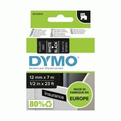 Лента для этикеток Dymo D1 Tape 45021 White On Black (S0720610)