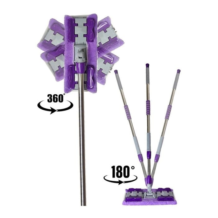 Platformalı lif süpürgə Sleepy Easy Clean, bənövşəyi