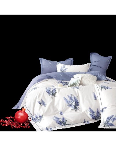 Yataq dəsti Narlı Super Narlı 000886, yorğan üzü 160x220 sm, mələfə 240x260 sm, 2 əd yastıq üzü 50x70 sm, ailəvi, satin/pambıq, rəngbərəng