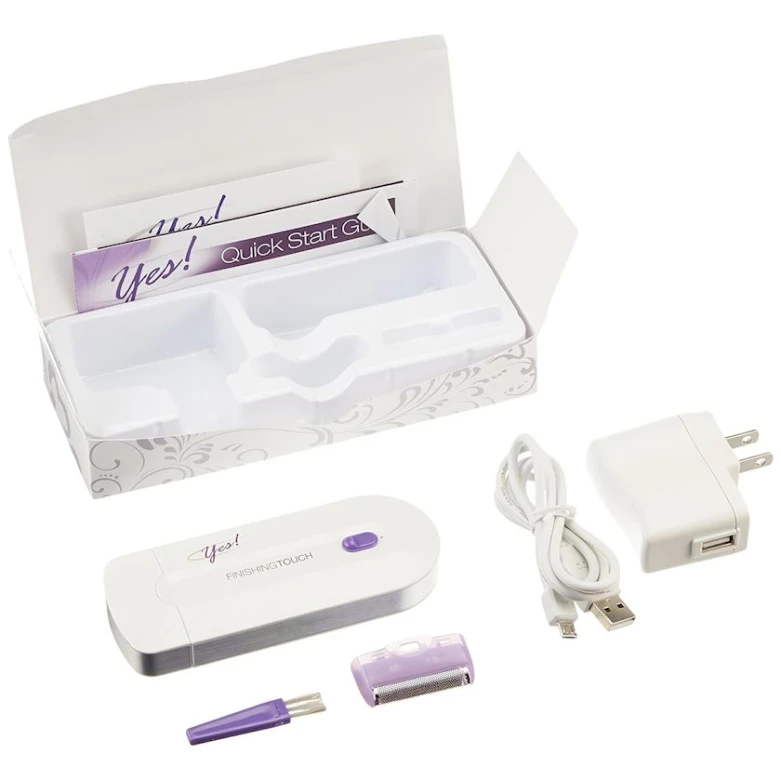 Qadınlar üçün elektrik ülgüc Yes Finishing Touch B07WK3VG1N