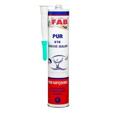 Yapışqan FAB boya Pur 676 PA - 45, 310 ml, qara
