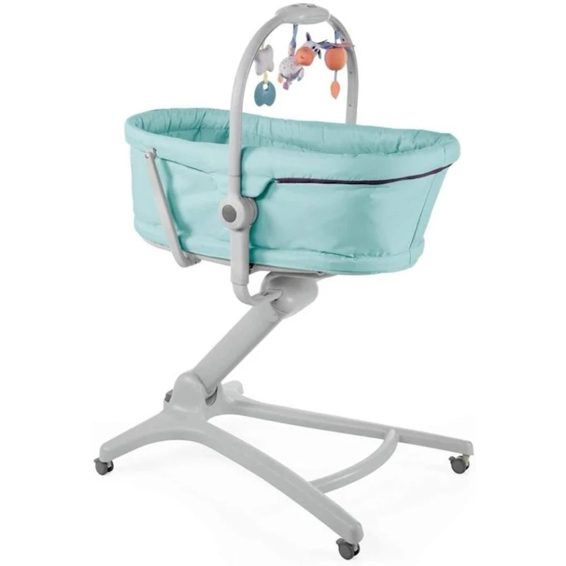 Колыбель для малыша Chicco Baby Hug 4 in 1 голубая