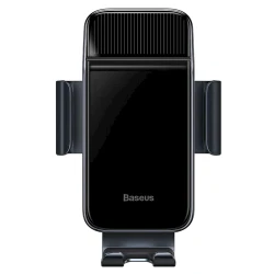 Velosiped üçün telefon tutacağı Baseus Smart Solar Power Wireless Cycling Electric Holder Black (6932172600785)