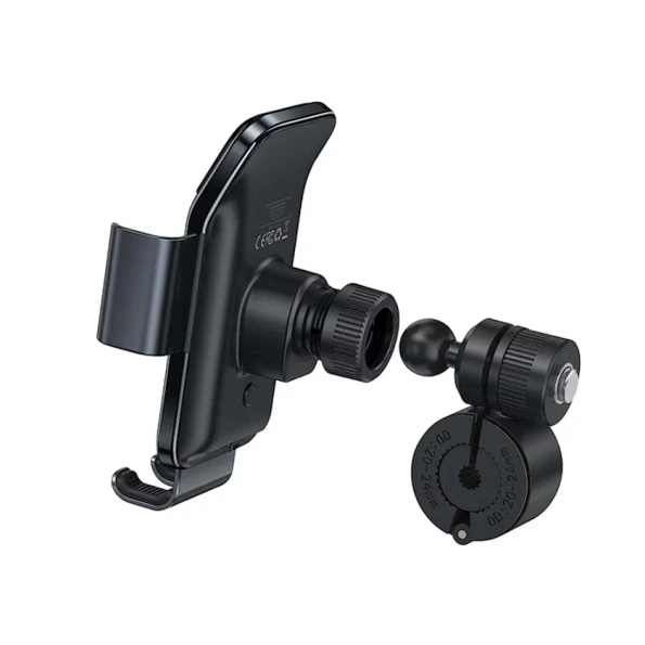 Велосипедный держатель Baseus Smart Solar Power Wireless Cycling Electric Holder Black (6932172600785) Велосипедный держатель Baseus Smart Solar Power Wireless Cycling Electric Holder Black (6932172600785)