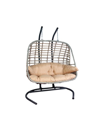 Asma kreslo 6190/B, 145x130x90 sm, bej