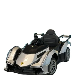 Uşaqlar üçün elektrik avtomobili Lamborghini azr1231, 3-6 yaş, 100x56x42 sm, ağ