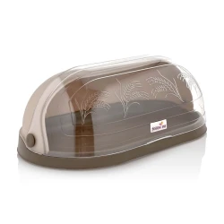 Çörək qabı 1101, 27.4x47.1x17.5 sm, plastik, qəhvəyi