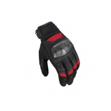 Motosikl əlcəkləri Macna Rime 130, S ölçü, qara/qırmızı