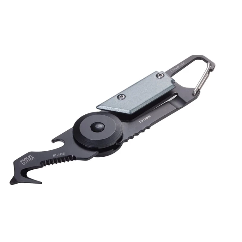 Brelok-multialət Troika Egon, qara/boz Brelok-multialət Troika Egon, qara/boz