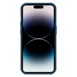 iPhone 14 Pro Max Blue üçün Nillkin Super Frosted Shield Pro çexolu